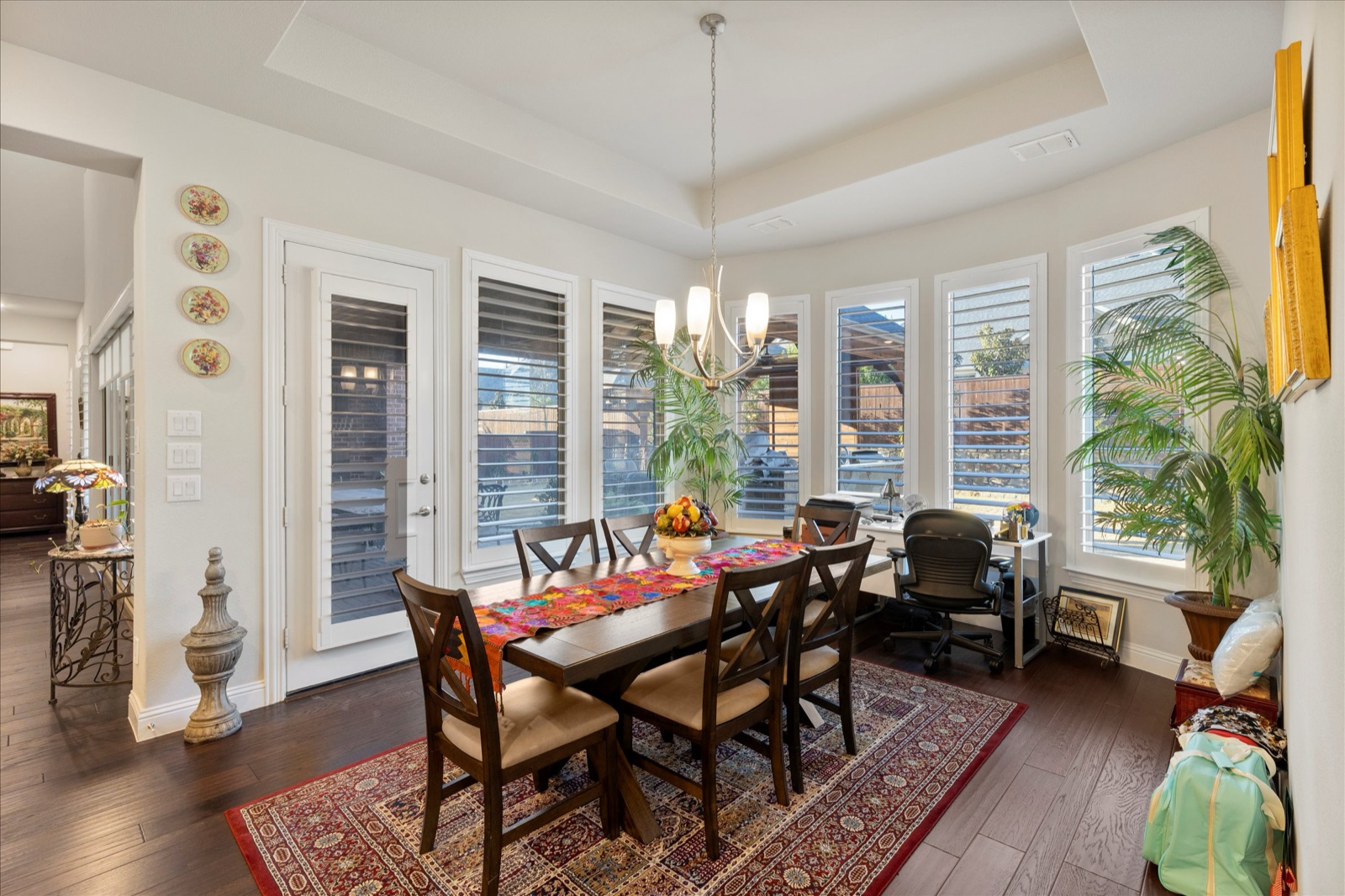 Breakfast area