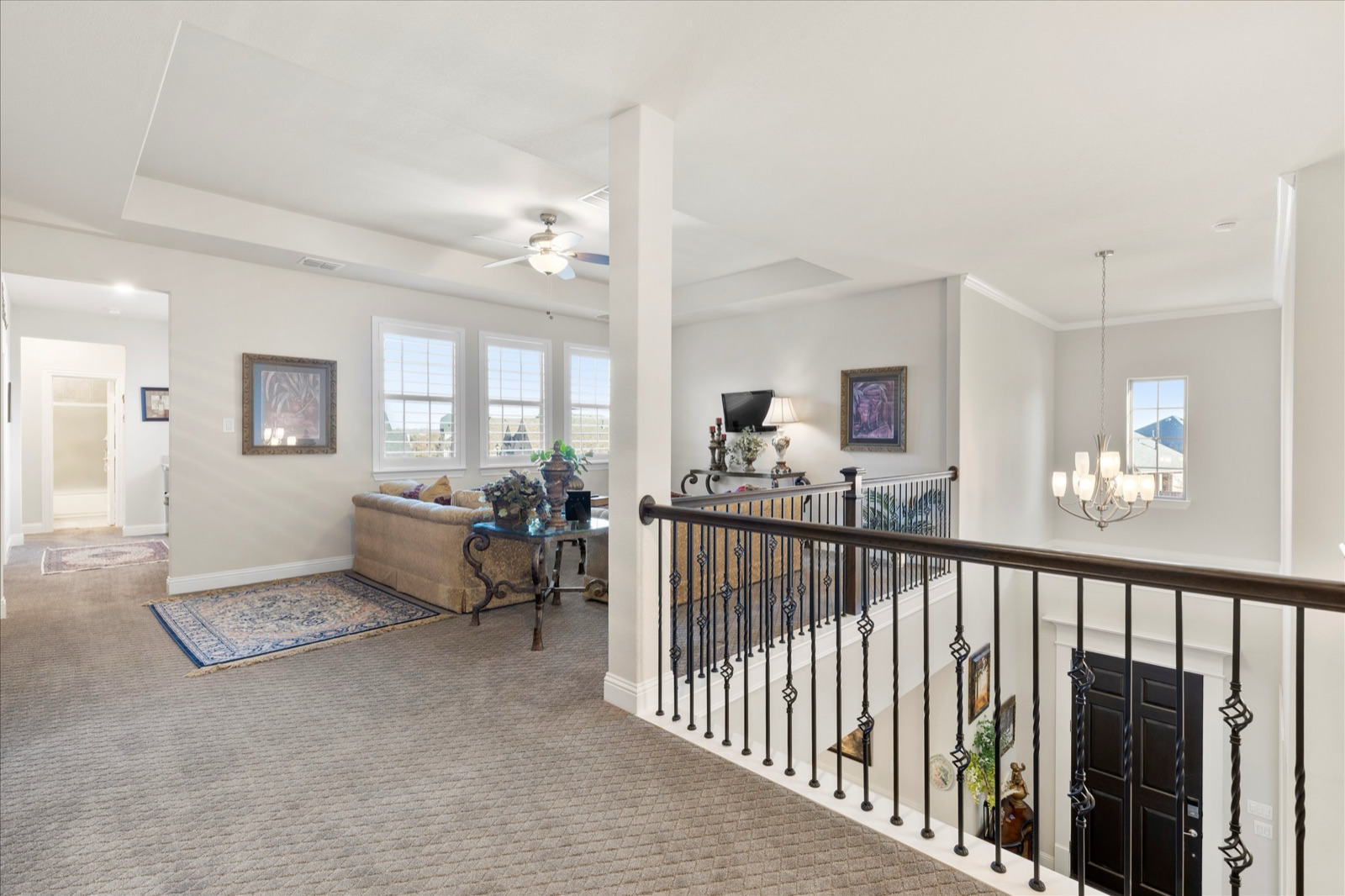 Upstairs landing